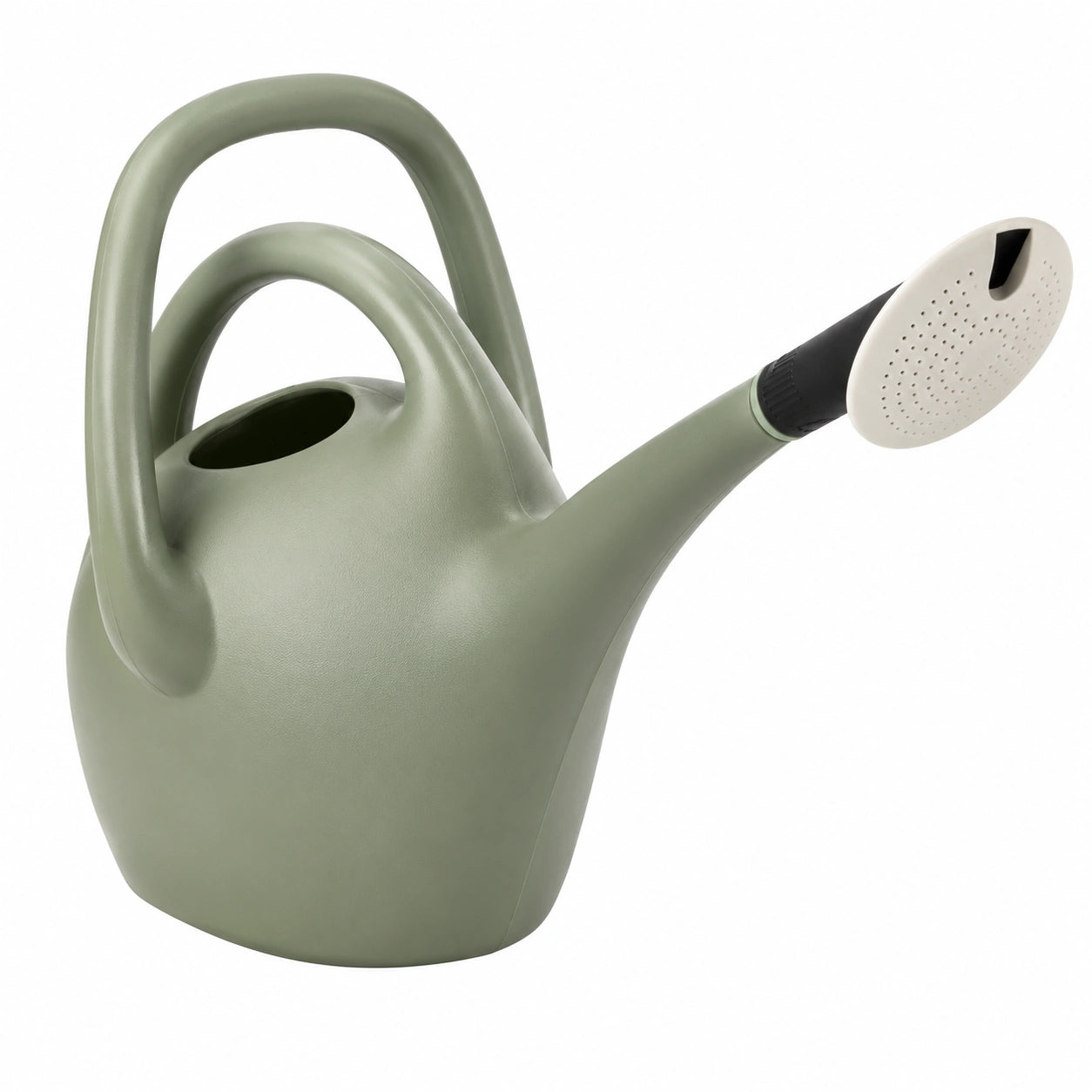 Arrosoir Vert Olive 10L avec Douchette Amovible