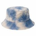 Bob unisexe tie-dye bleu et blanc