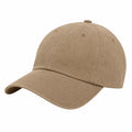 Casquette beige unisexe avec bande réglable