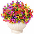 Arrangement Floral Artificiel Multicolore en Pot